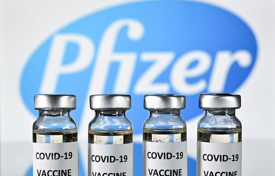 Vắcxin ngừa COVID-19 do Pfizer và BioNTech phối hợp phát triển. (Ảnh: AFP/TTXVN)
