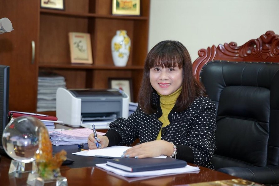 Cục trưởng Cục Văn hóa cơ sở Ninh Thị Thu Hương. (Ảnh: Minh Khánh/VOV) 