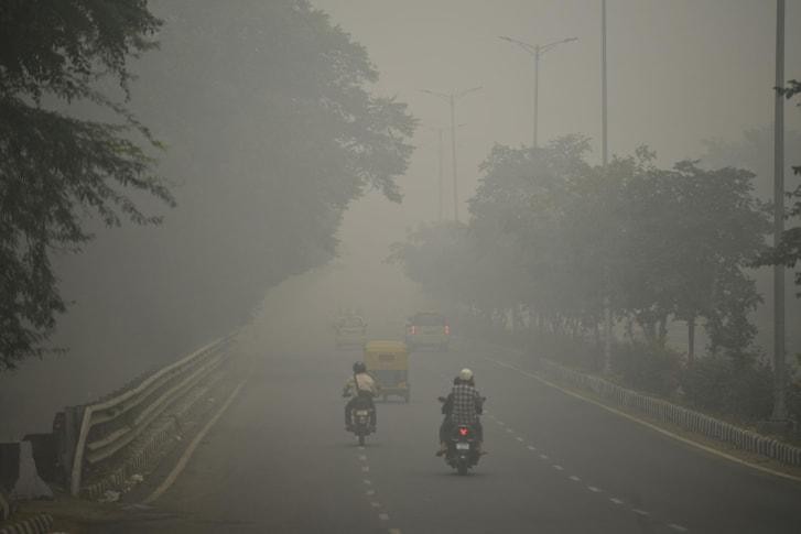 Năm 2019, New Delhi hứng chịu mức độ khói bụi kỷ lục. Ảnh: Getty Images