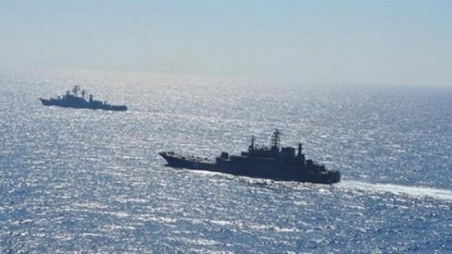 Các tàu chiến Mỹ hiện diện ở Biển Đen. (Ảnh: An ninh Thủ đô)