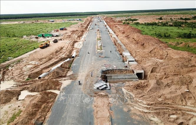 Khu tái định cư Lộc An - Bình Sơn được tỉnh Đồng Nai xây dựng nhằm tái định cư phục vụ triển khai Dự án Sân bay Long Thành. Ảnh: Công Phong/TTXVN