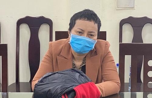 Bị can Nguyễn Thị Kim An, nguyên Giám đốc Sở Y tế tỉnh Sơn La.