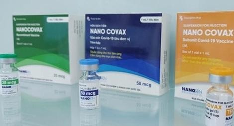 Vaccine COVID-19 Nanocovax. (Ảnh: Báo Chính phủ)