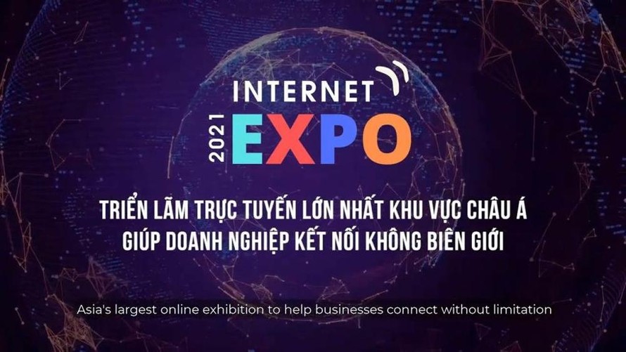 350 gian hàng tham gia Triển lãm Internet Expo 2021 