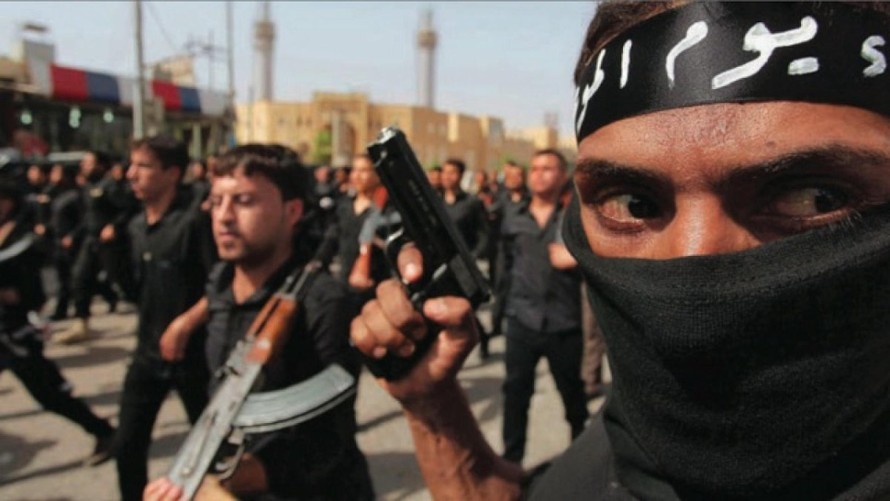 Các tay súng của Nhà nước Hồi giáo tự xưng (IS). (Ảnh: Dailymotion)