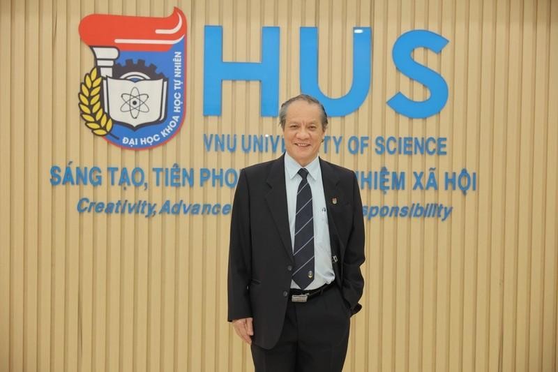  GS.TS Phạm Hùng Việt, Trường ĐH Khoa học Tự nhiên (ĐH Quốc gia Hà Nội). Ảnh: HUS.
