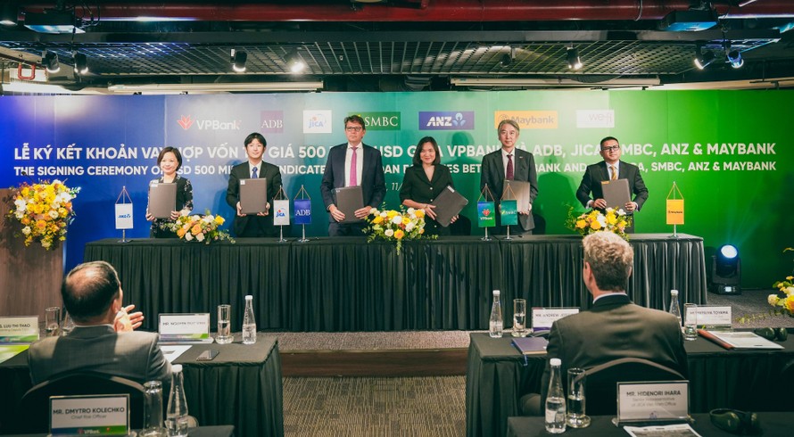 VPBank nhận khoản vay hợp vốn 500 triệu USD từ các định chế tài chính