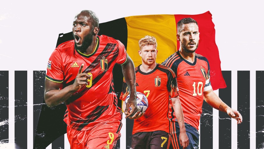 Romelu Lukaku, Kevin de Bruyne và Eden Hazard - 3 ngôi sao sáng của ĐT Bỉ tại World Cup lần này.