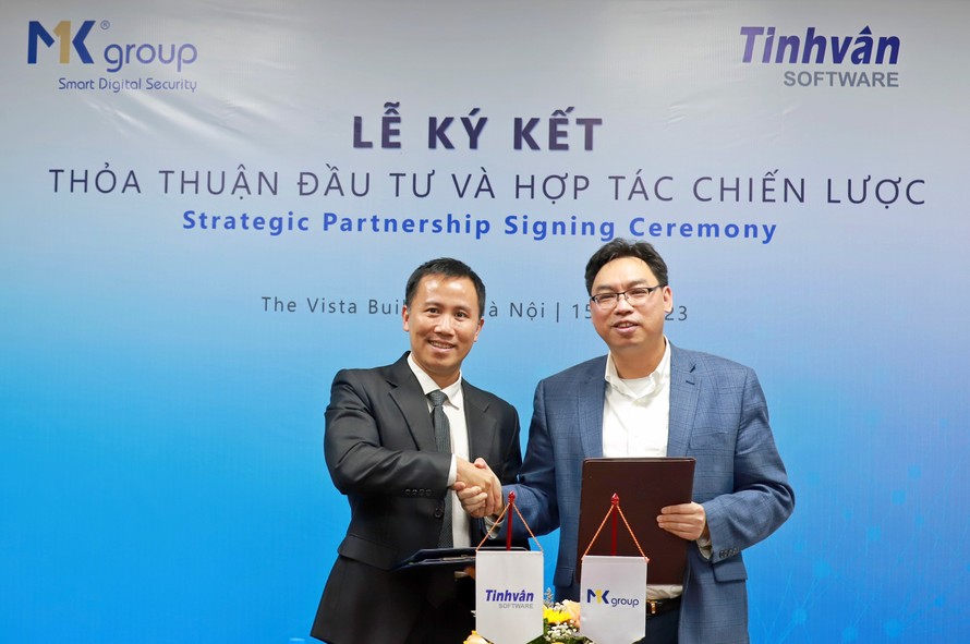 MK Group ký thỏa thuận đầu tư và hợp tác chiến lược với Tinhvan Software