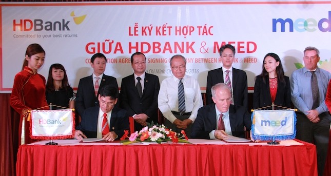 HDBank ký kết hợp tác kinh doanh gói sản phẩm dịch vụ Meed