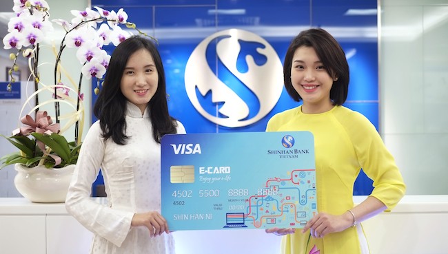 Ngân hàng Shinhan ra mắt sản phẩm E-card