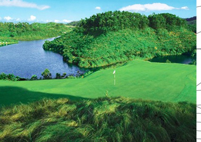 Hà Nam có sân golf 36 lỗ đầu tiên 