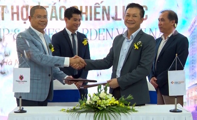 Times Garden Việt Nam và Cengroup ký kết hợp tác chiến lược toàn diện.