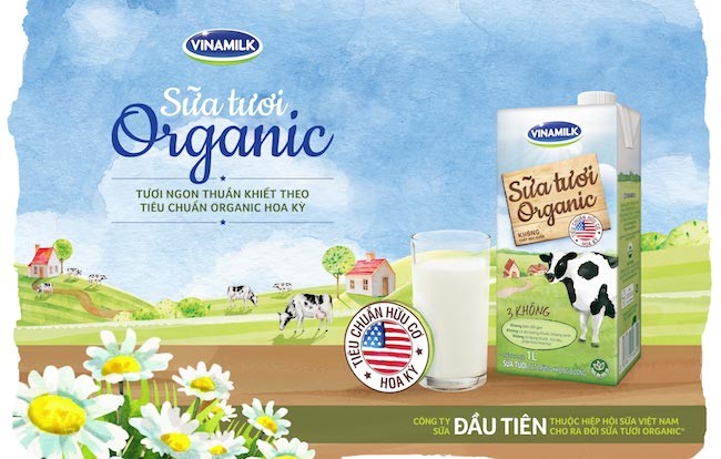 Sữa tươi Vinamilk Organic – khởi nguyên cho cuộc sống thuần khiết