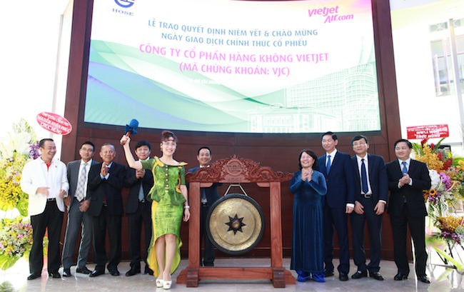 Vietjet là doanh nghiệp Việt Nam đầu tiên giới thiệu cổ phiếu ra công chúng theo chuẩn mực và quy trình quốc tế (Reg S)