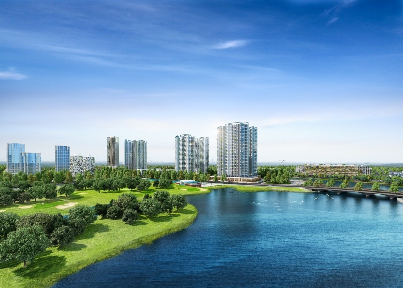 Lake 1 là dự án bất động sản duy nhất mà 100% các căn hộ sở nhìn tầm nhìn hướng hồ đắt giá