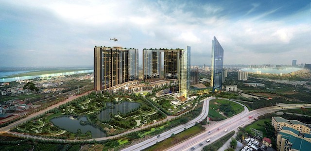 Phối cảnh dự án Sunshine City sắp ra mắt thị trường phía Tây Hà Nội