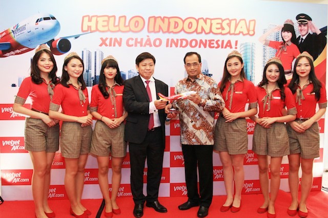 Vietjet mở đường bay tới Jakarta (Indonesia) 