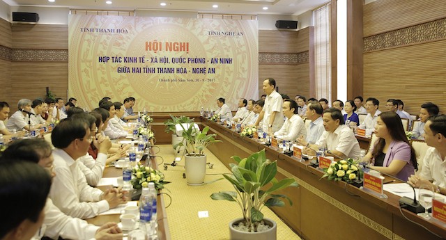  Hội nghị hợp tác kinh tế - xã hội, quốc phòng - an ninh tại FLC Sầm Sơn.