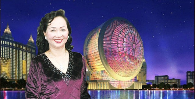 Bà Trương Mỹ Lan nổi danh với Tập đoàn Vạn Thịnh Phát. 