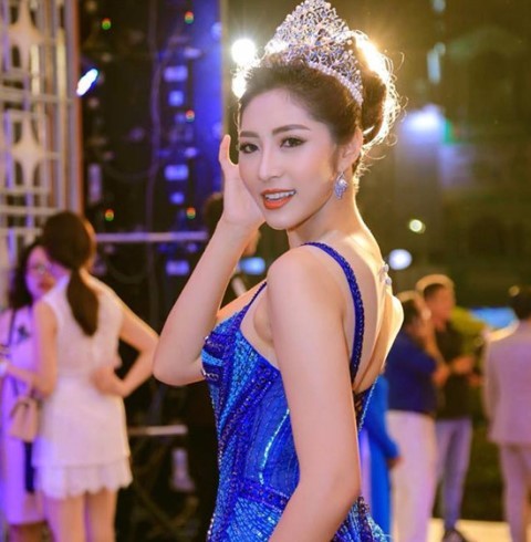 Hoa hậu Đại dương 2014 - Đặng Thu Thảo.
