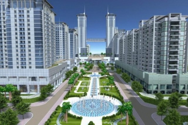 Phối cảnh một dự án mới của Văn Phú-Invest
