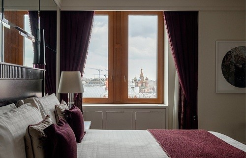 Một phòng khách sạn tại Moscow. Ảnh:TASS.