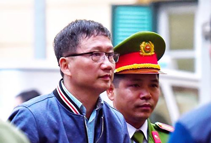 Bị cáo Trịnh Xuân Thanh xuất hiện tại tòa sáng nay