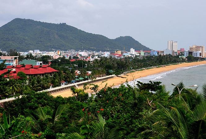 Khu resort 4 sao bên bờ biển Quy Nhơn mang tên Hoàng Gia, do vợ ông Trần Bắc Hà làm chủ, đã thay người đại diện vào tháng trước. Ảnh: Minh Hoàng.