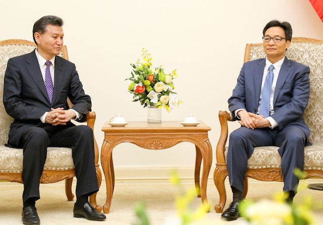 Phó Thủ tướng Vũ Đức Đam đánh giá cao sự hỗ trợ của Liên đoàn Cờ vua Thế giới dành cho Việt Nam