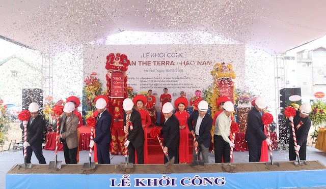 Văn Phú – Invest khởi công dự án The Terra - Hào Nam.