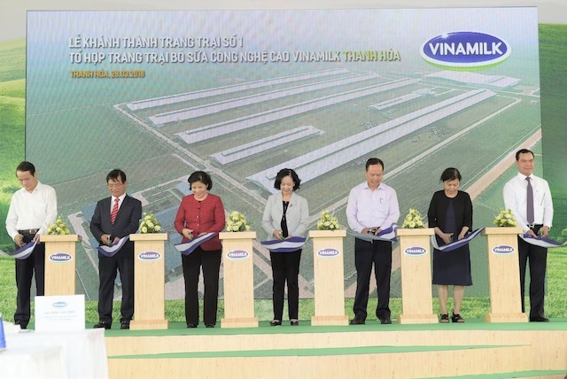Khánh thành Trang trại số 1 thuộc Tổ hợp trang trại bò sữa công nghệ cao Vinamilk tại Thanh Hoá