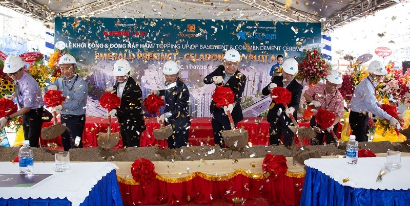 Hòa Bình khởi công giai đoạn 3 dự án Celadon City trị giá gần 660 tỷ đồng