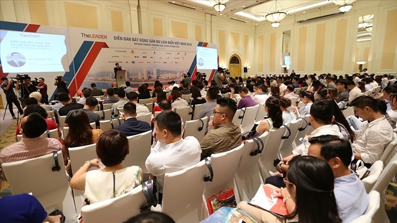 Diễn đàn bất động sản du lịch biển Việt Nam 2018 do TheLEADER tổ chức với chủ đề "Quản trị đầu tư và kinh doanh hiệu quả" thu hút đông đảo sự tham gia của các chuyên gia trong nước và quốc tế