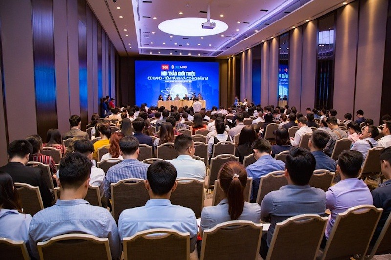 Hội thảo chia sẻ thông tin về CENland cho nhà đầu tư tại Sài Gòn.