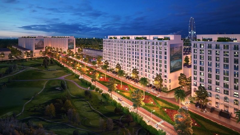 Tổ hợp khách sạn và dịch vụ giải trí cao tầng tại quần thể FLC Sầm Sơn đang thu hút giới đầu tư
