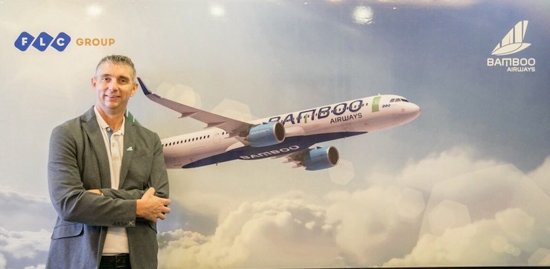 Adrian Hamilton – Manns không ngần ngại bày tỏ tham vọng sẽ biến Bamboo Airways trở thành hãng có khoang hạng nhất đầu tiên tại Việt Nam.