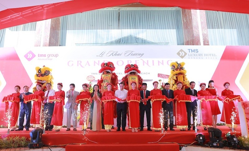 TMS Luxury Hotel Da Nang Beach tưng bừng đón khách VIP dự khai trương