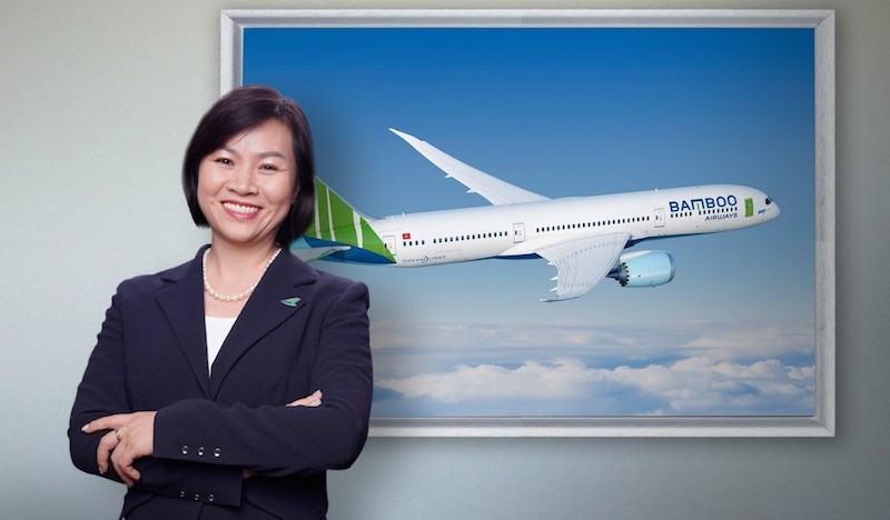 Bà Dương Thị Mai Hoa, Phó Chủ tịch kiêm Phó Tổng Giám đốc hãng hàng không Bamboo Airways