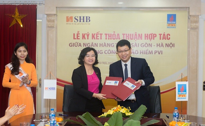 SHB và PVI ký kết hợp tác chiến lược toàn diện
