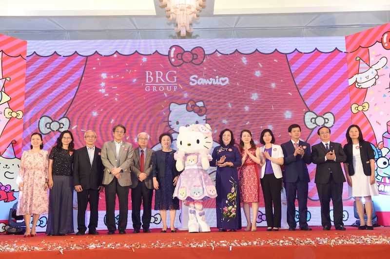 Tập đoàn BRG sáng nay, 19/5 công bố triển khai tổ hợp vui chơi giải trí Sanrio Hello Kitty World Hanoi by BRG 