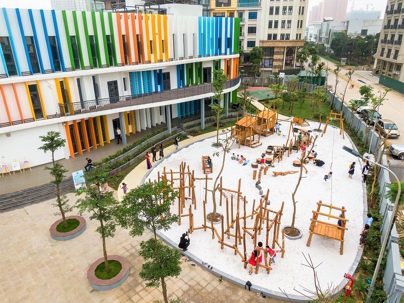 Trường học xanh trong khu đô thị- xu hướng cần được nhân rộng