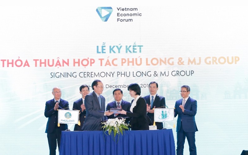 Ngày 9/12/2019, trong khuôn khổ Diễn đàn Du lịch cấp cao Việt Nam, Công ty Phú Long và MJ Group đã tổ chức ký kết biên bản ghi nhớ về việc hợp tác trong lĩnh vực quản lý chăm sóc sức khoẻ, làm đẹp cao cấp.