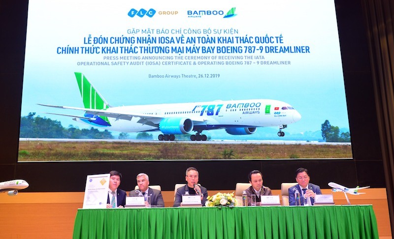 Bamboo Airways khai thác Boeing 787-9 Dreamliner từ tháng 1/2020