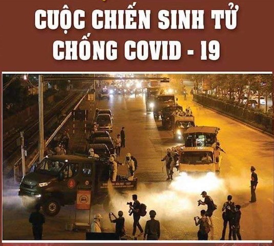 Ra mắt cuốn sách đầu tiên ở Việt Nam nói về chiến dịch phòng, chống covid-19