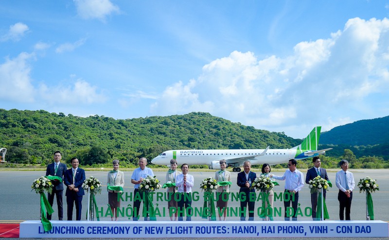 Bamboo Airways khai trương 3 đường bay thẳng tới Côn Đảo