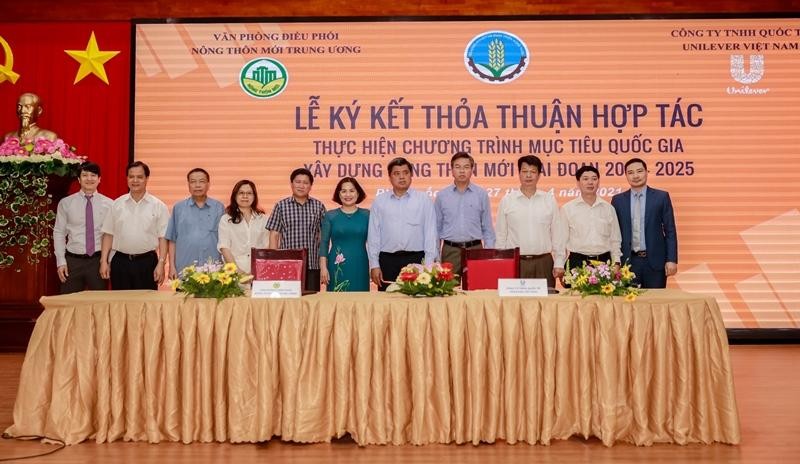 Unilever Việt Nam hợp tác thực hiện chương trình MTQG xây dựng Nông Thôn Mới