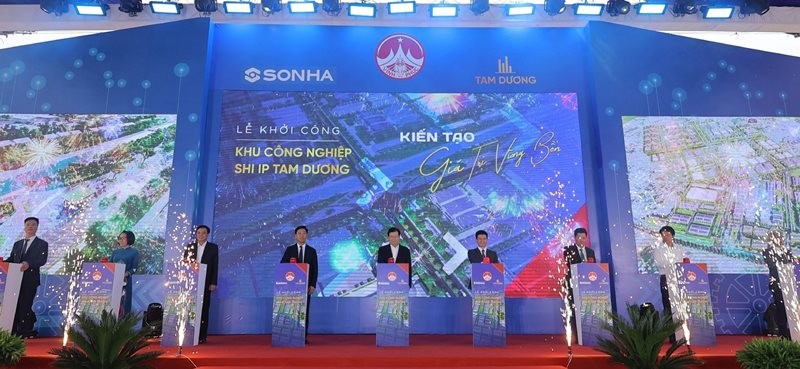 Ngày 28/4/2023, Tập đoàn Sơn Hà đã khởi công khu công nghiệp SHI IP Tam Dương tại Vĩnh Phúc, chính thức gia nhập thị trường bất động sản công nghiệp.