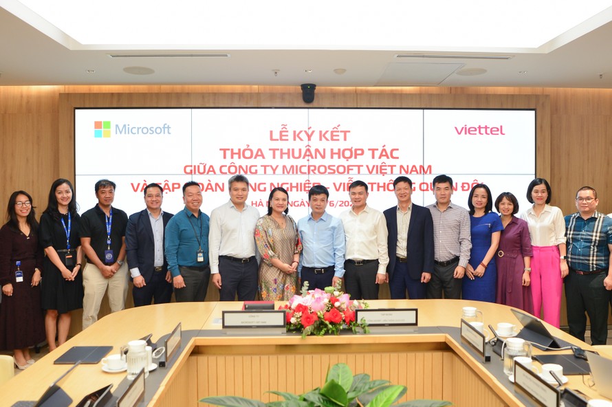 Viettel hợp tác cùng Microsoft nâng cao năng lực ứng dụng điện toán đám mây & trí tuệ nhân tạo 