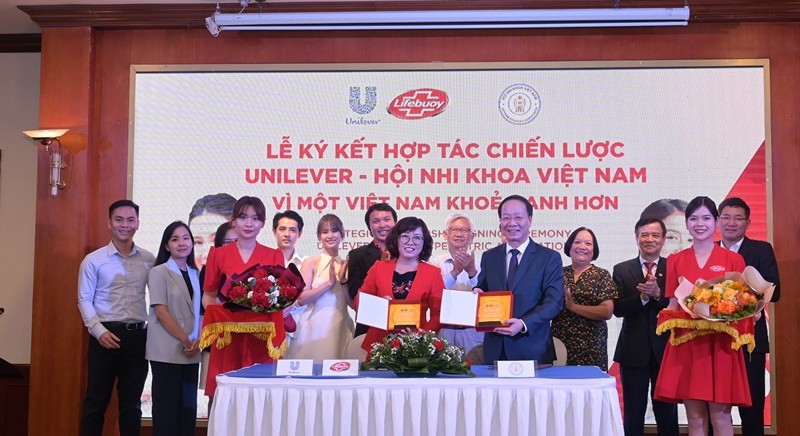 Unilever hợp tác chiến lược với Hội Nhi khoa Việt Nam “Vì một Việt Nam khỏe mạnh"
